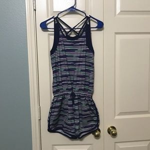 A girl’s athletic romper in good condition